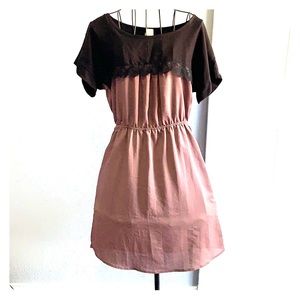 Needle and thread dress small brown and black